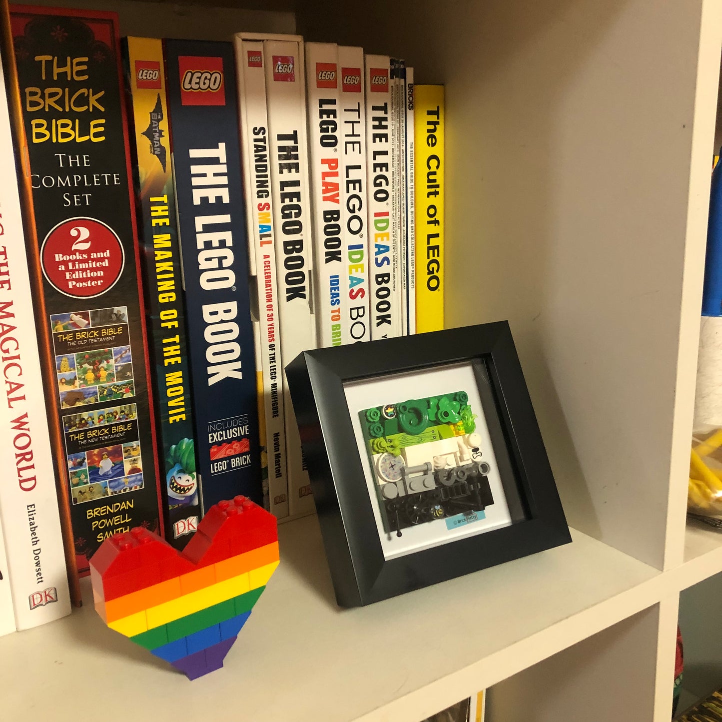 Collage Art- Aromantic Pride Flag