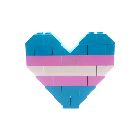 BrickNetty Pride Heart - Trans*