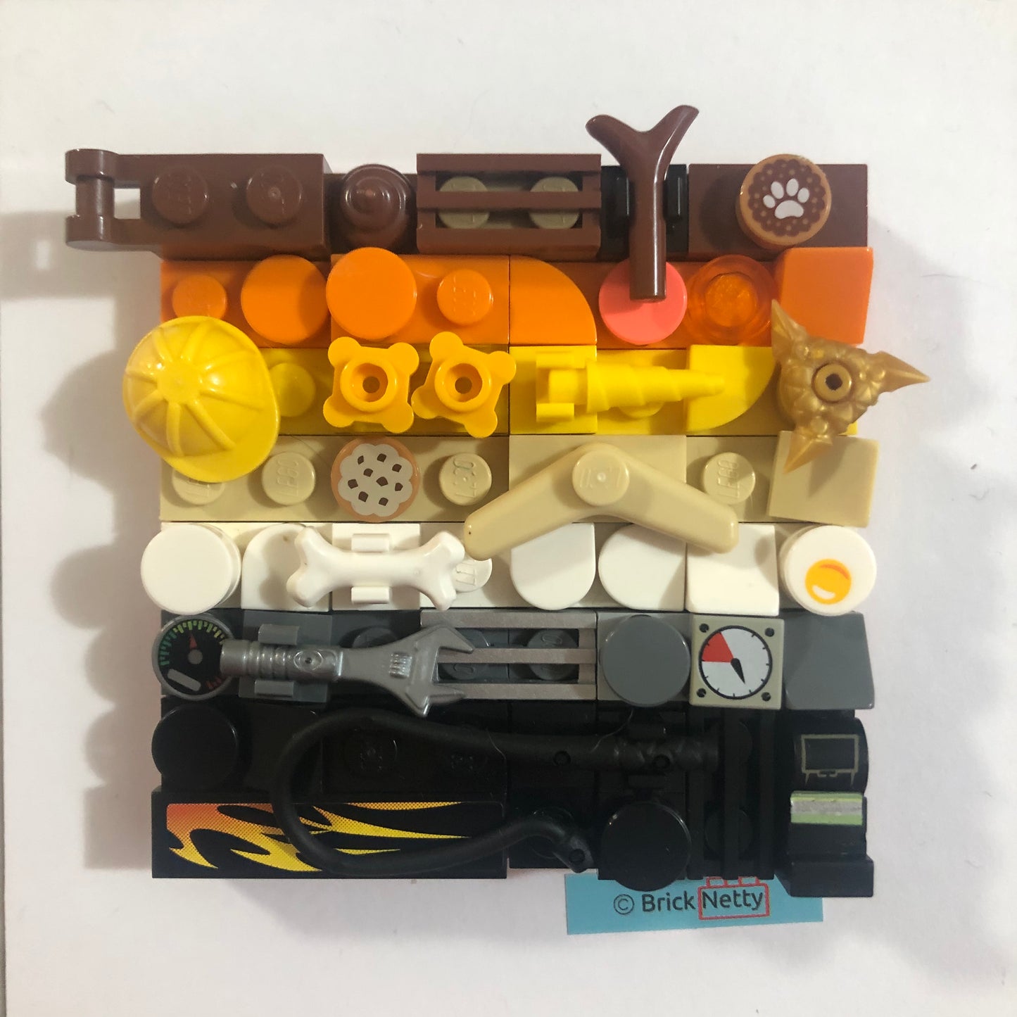 Collage Art- Bear Pride Flag