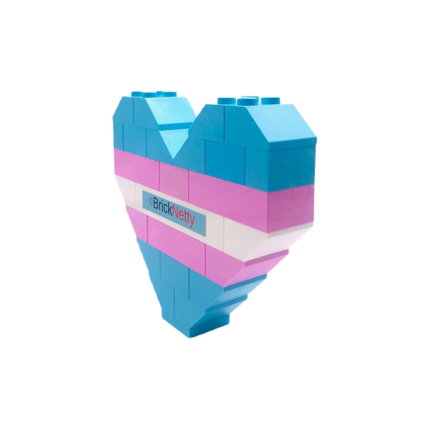 BrickNetty Pride Heart - Trans*