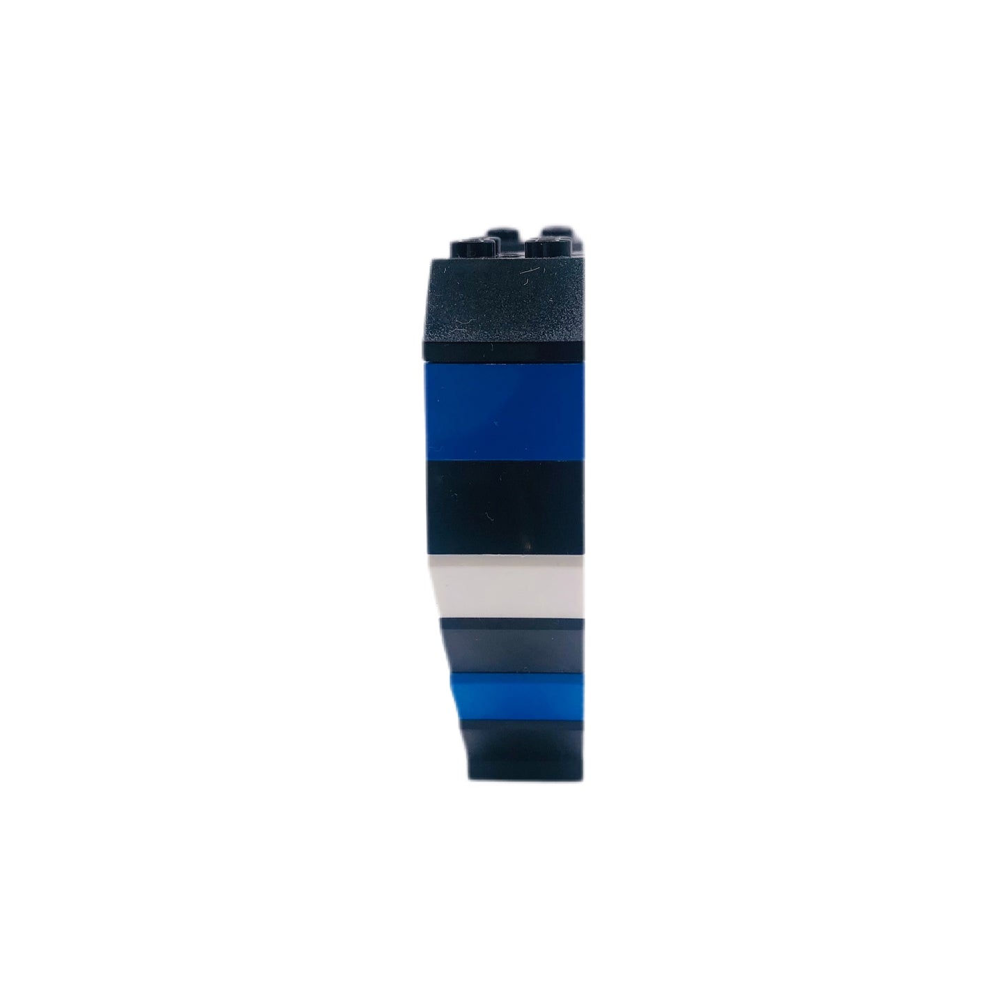 BrickNetty Pride Heart - Leather & Kink Pride Flag