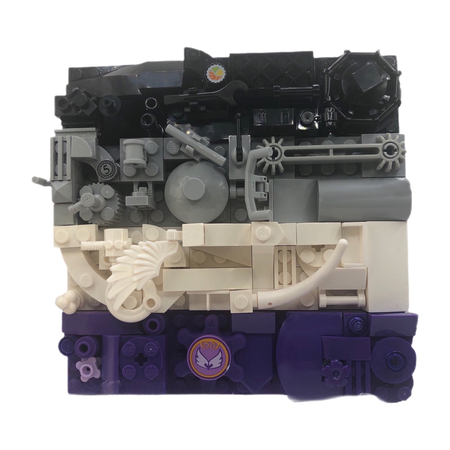 Collage Art- Asexual Pride Flag