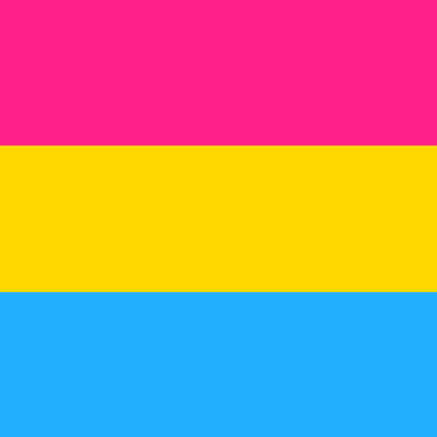 BrickNetty Pride Heart - Pansexual Pride Flag